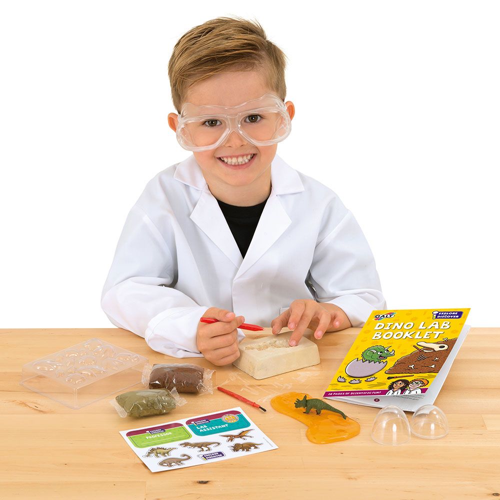 مجموعة مختبر الديناصورات STEM من Galt Toys