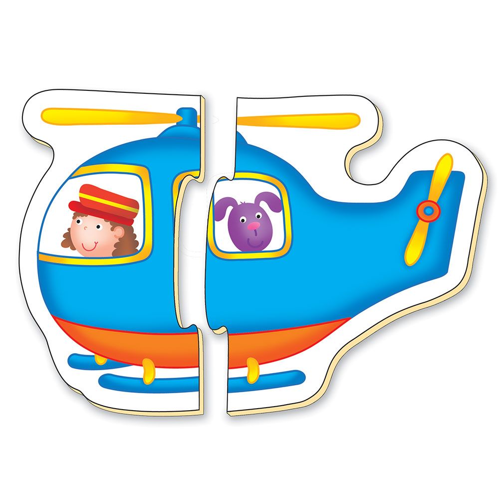 Galt Toys - Baby Transport Floor Puzzle Set of 6