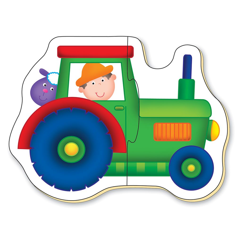 Galt Toys - Baby Transport Floor Puzzle Set of 6