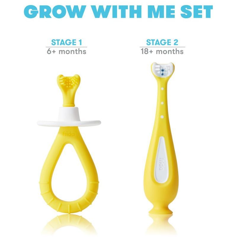 Fridababy - Grow With Me Training Toothbrush Set