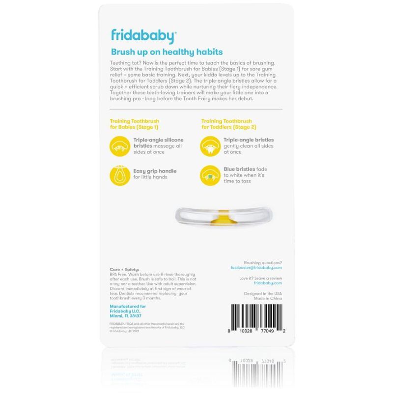 Fridababy - Grow With Me Training Toothbrush Set