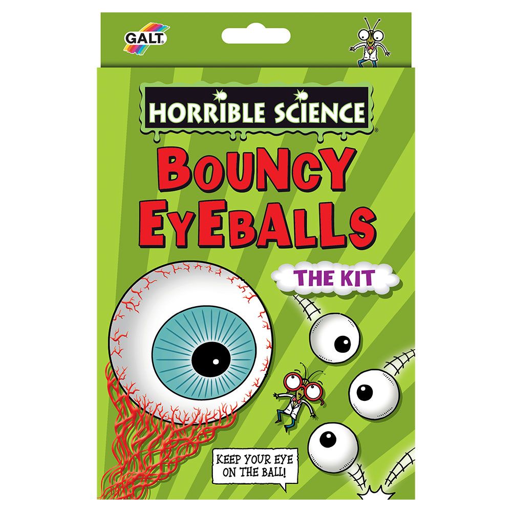 Galt Toys - Horrible Science Bouncy Eyeballs Kit