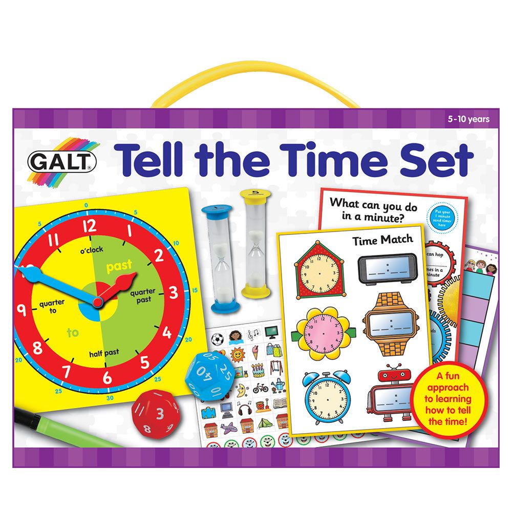 Galt Toys - Tell the Time Set