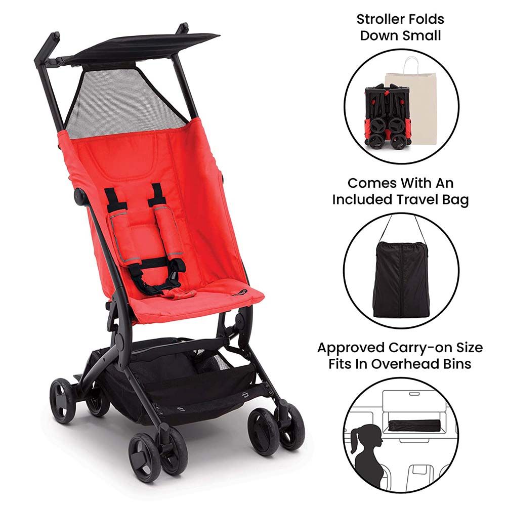 Delta Children - The Clutch Stroller - Red