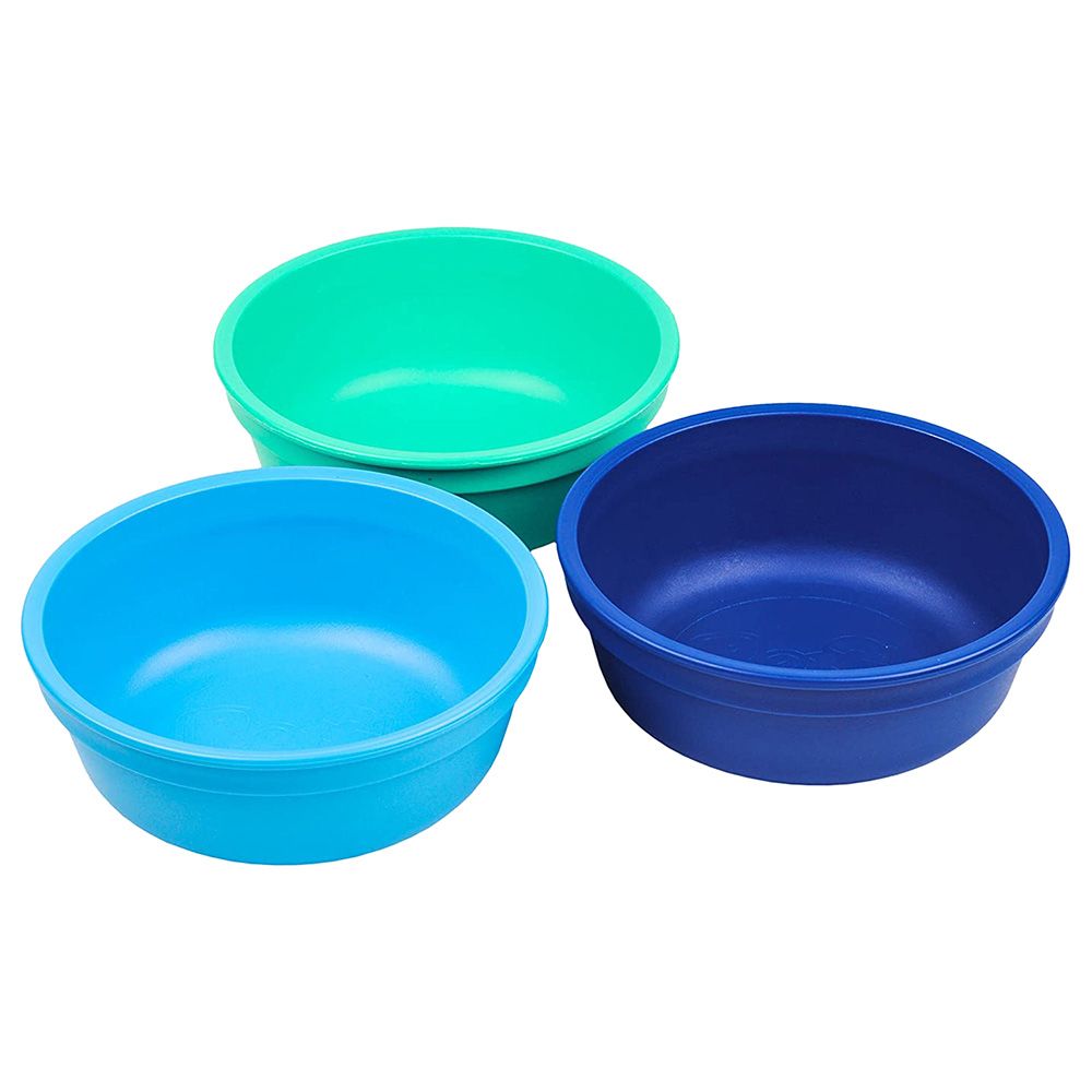 Re-Play - Recycled Packaged Bowls True Blue - Pack of 3