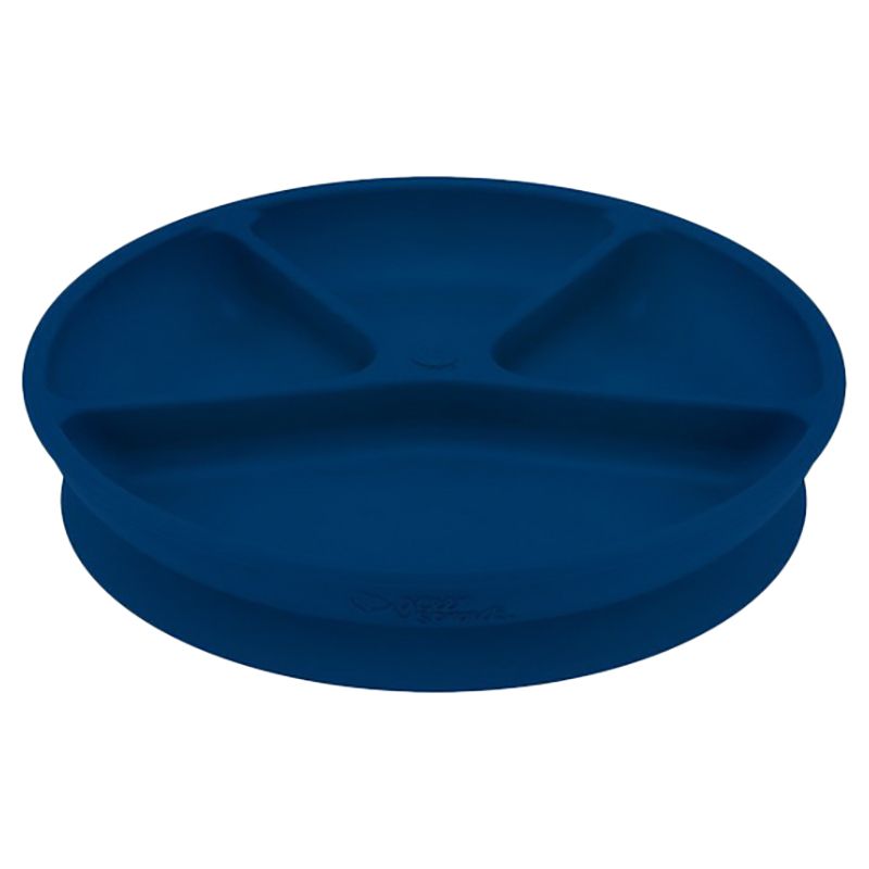 Green Sprouts - Learning Plate - Navy