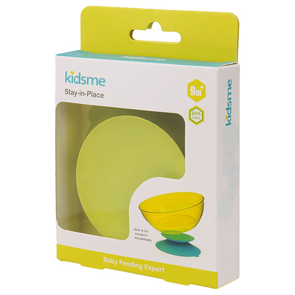 Kidsme - Stay-In-Place Bowl - Lime