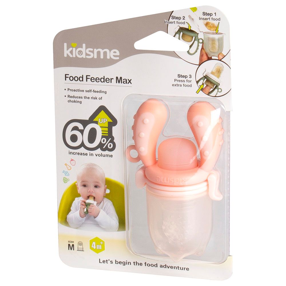 Kidsme - Food Feeder Max - M - Peach