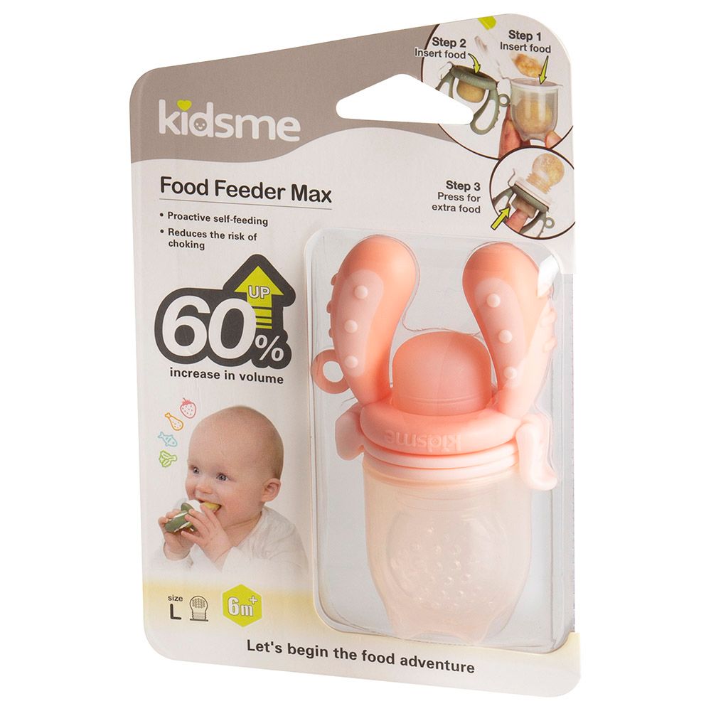 Kidsme - Food Feeder Max - L - Peach