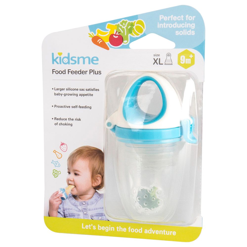 Kidsme - Food Feeder Plus Single Pack - Aquamarine