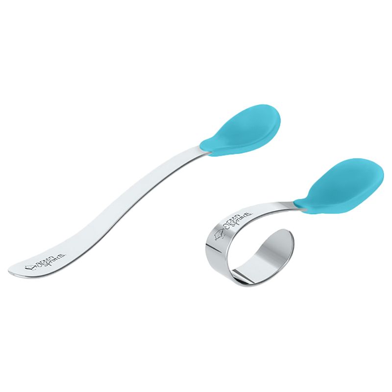 Green Sprouts - Learning Spoon Set - Aqua