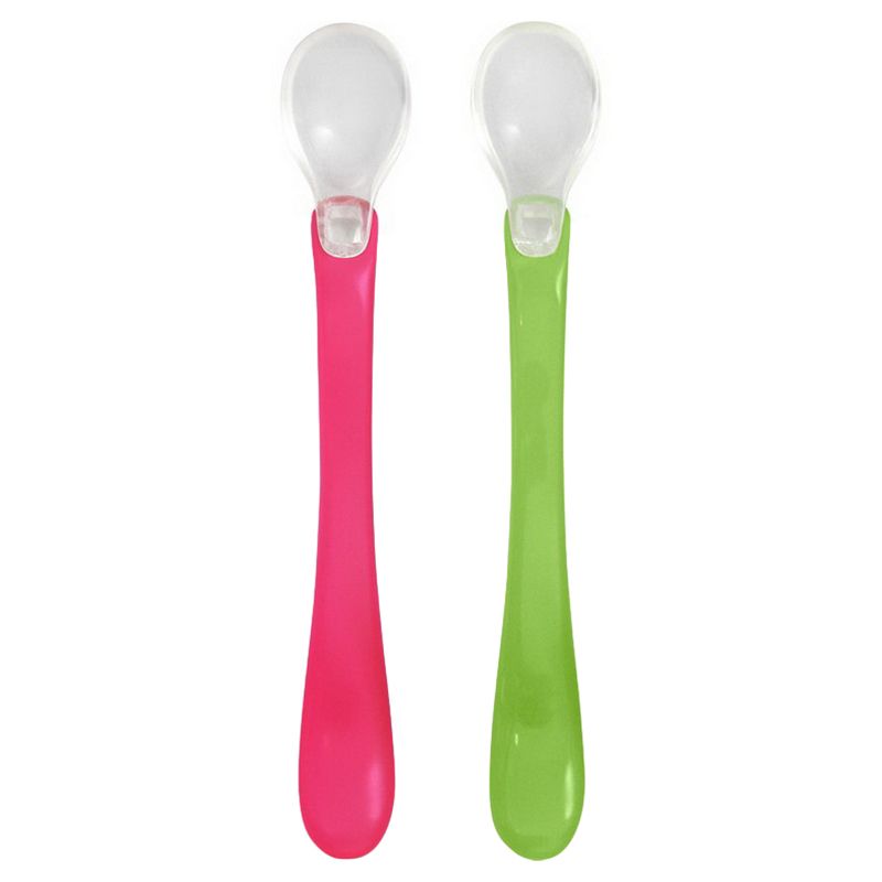 Green Sprouts - Feeding Spoons 2Pcs-Set - Pink