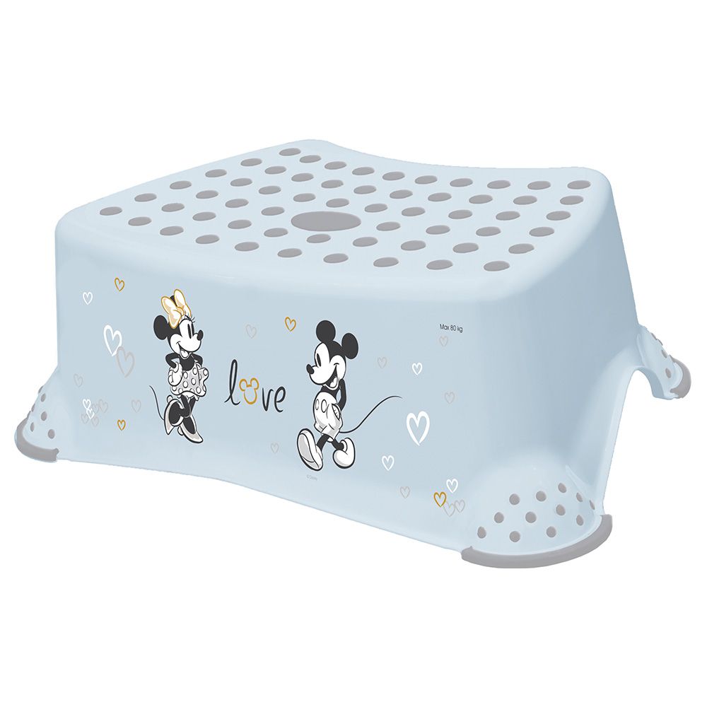 Keeeper - Disney Anti-Slip Step Stool - Minnie Mickey Blue