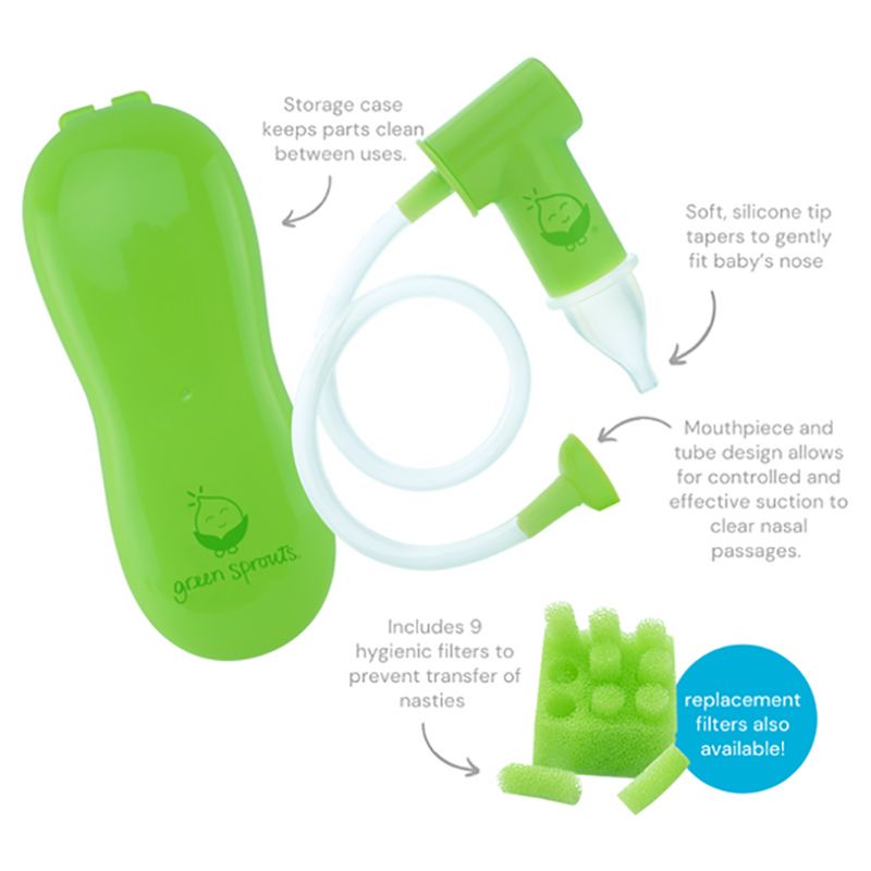 Green Sprouts - Sprout Ware Nasal Aspirator Tube - Green