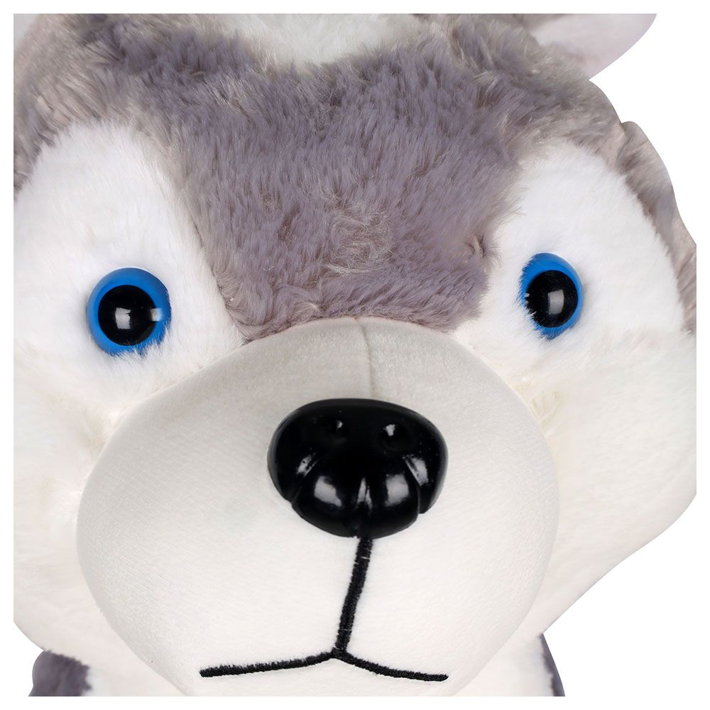 Cuddles - Adorable Husky Plush Toy - 25 Inch