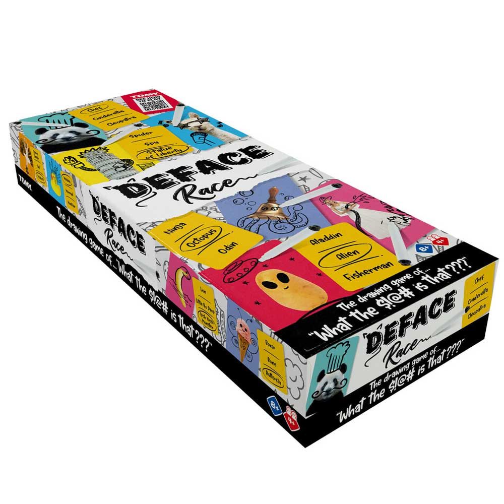 Tomy Games - Deface Race Card Game