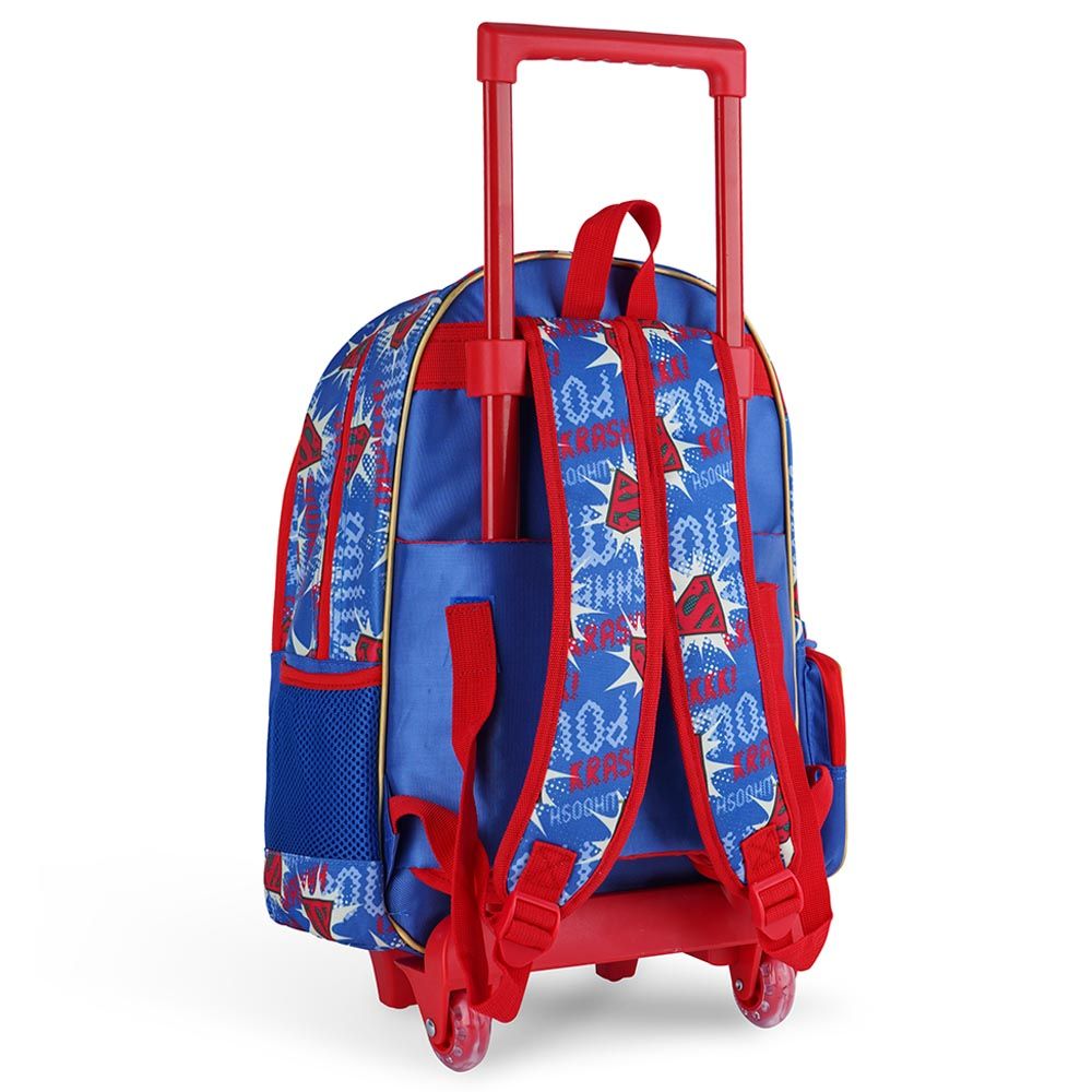 Warner Bros - Superman Man Of Tomorrow Trolley Bag - 16-Inch