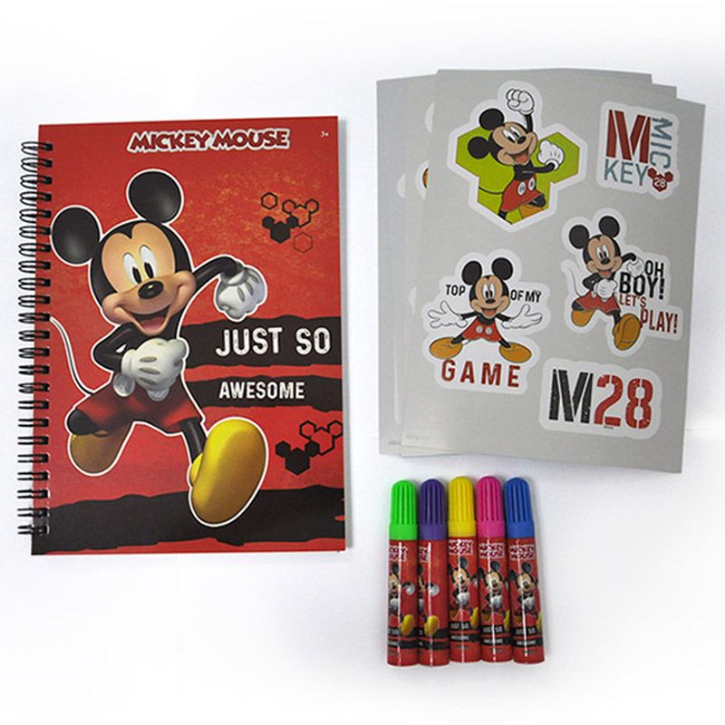 Disney - Mickey Stationery Set 12pc-Set - Red