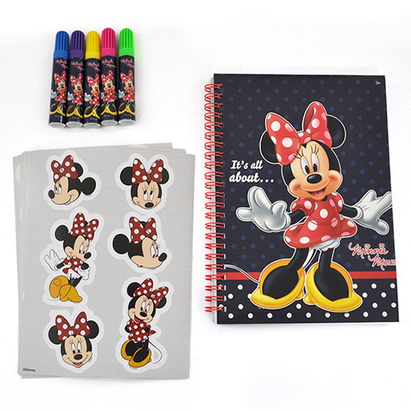 Disney - Minnie Stationery Set 12pc-Set - Blue