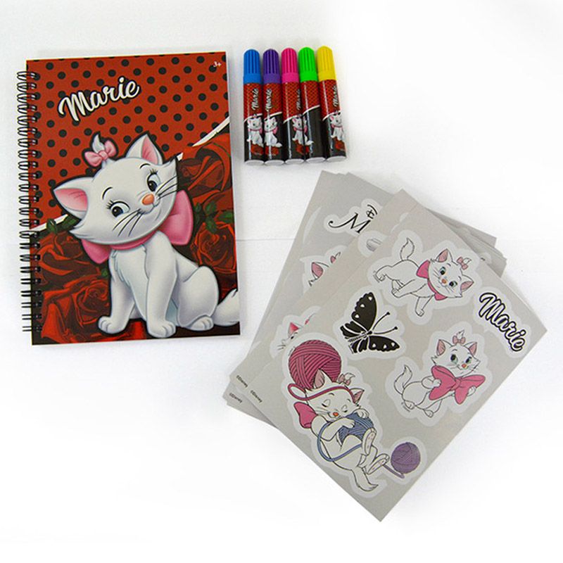 Disney - Marie Stationery Set 12pc-Set - Red