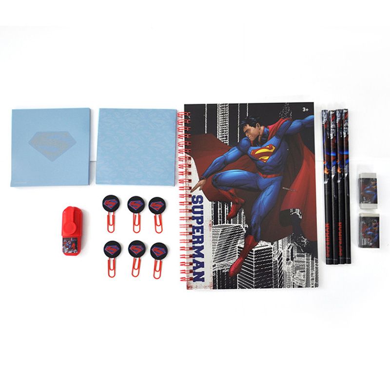 Warner Bros. - Superman Stationery Set 16pc-Set - Blue