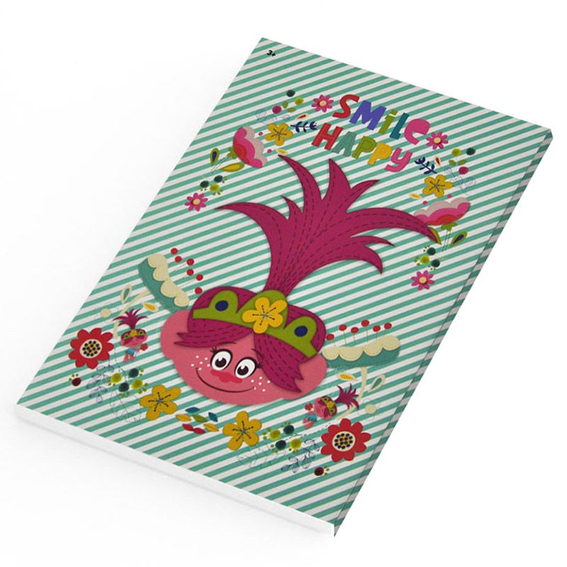 Trolls Notebook A5 Arb - Green