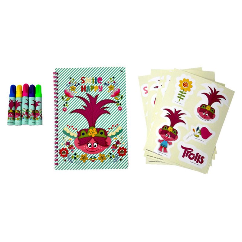 Trolls Stationery Set 12pc-Set - Green