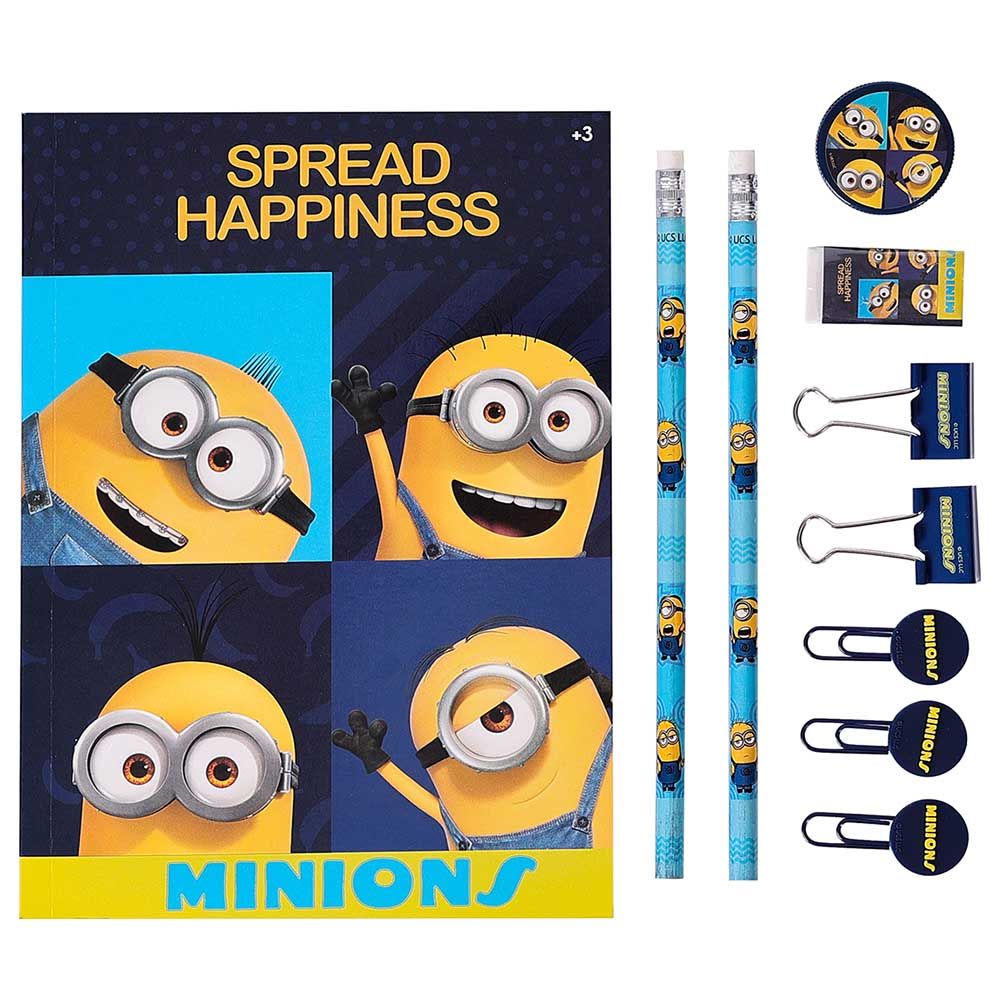 Universal - Minions Miniontastic Stationery Set 10Pcs