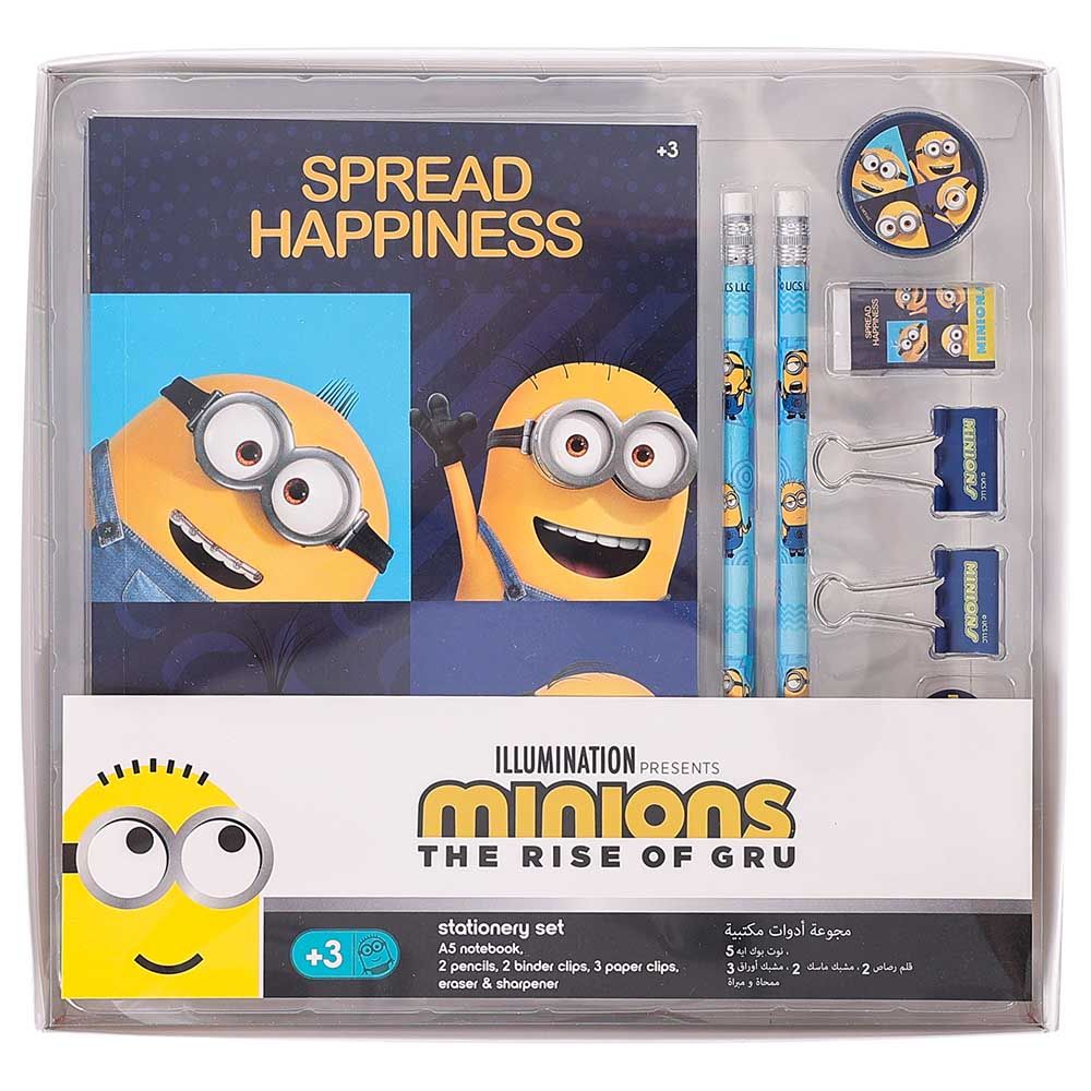 Universal - Minions Miniontastic Stationery Set 10Pcs