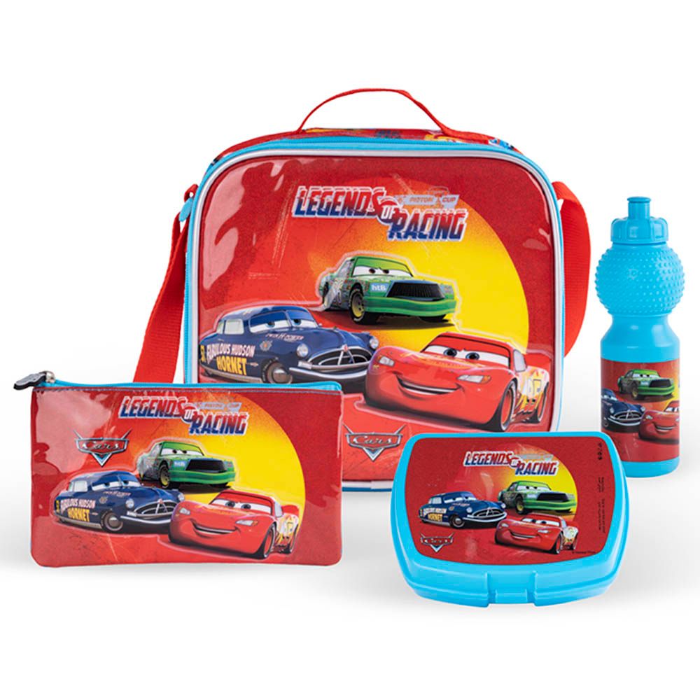 Disney - 5-In-1 Cars Legends Of Racing Trolley Box Set - 18-Inch