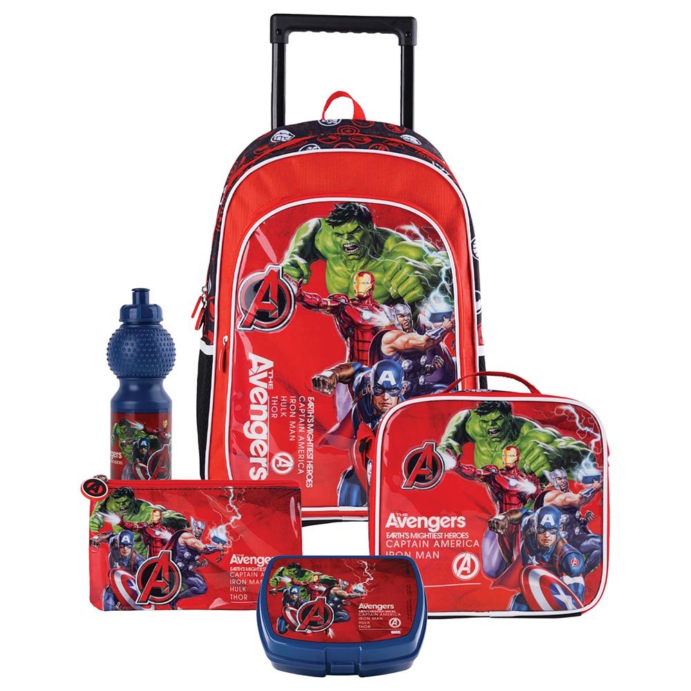 Marvel - 5-In-1 Avengers Assemble Trolley Box Set - 18-Inch