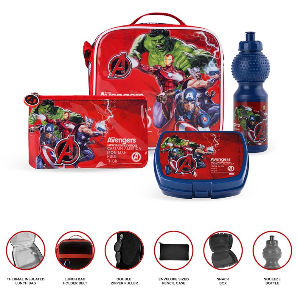 Marvel - 5-In-1 Avengers Assemble Trolley Box Set - 18-Inch