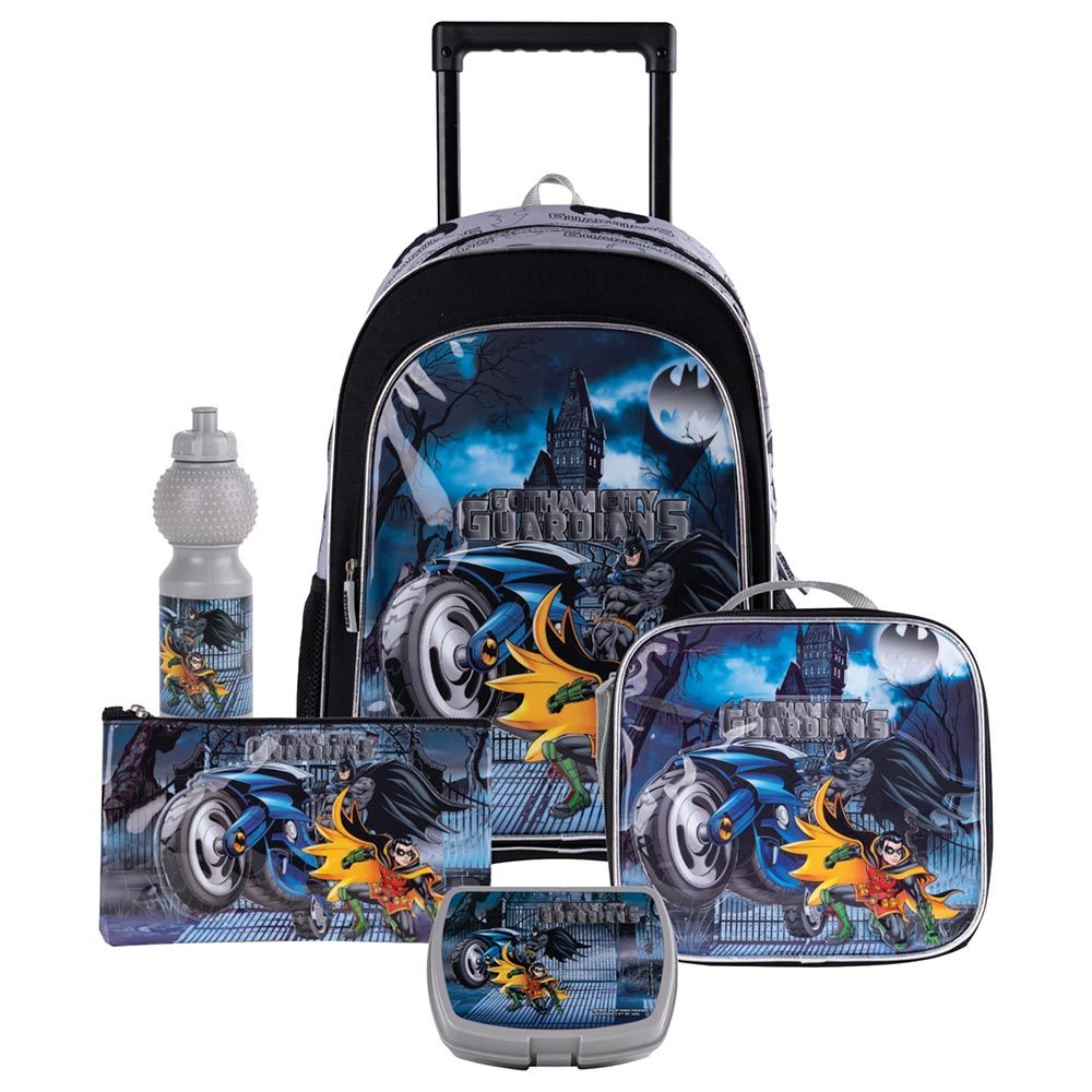 Warner Bros - 5-In-1 Batman Gotham City Guardians Trolley Box Set - 18-Inch