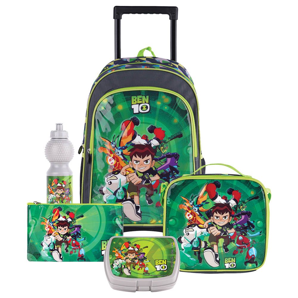 Warner Bros - 5-In-1 Ben10 Omnitrix Trolley Box Set - 18-Inch