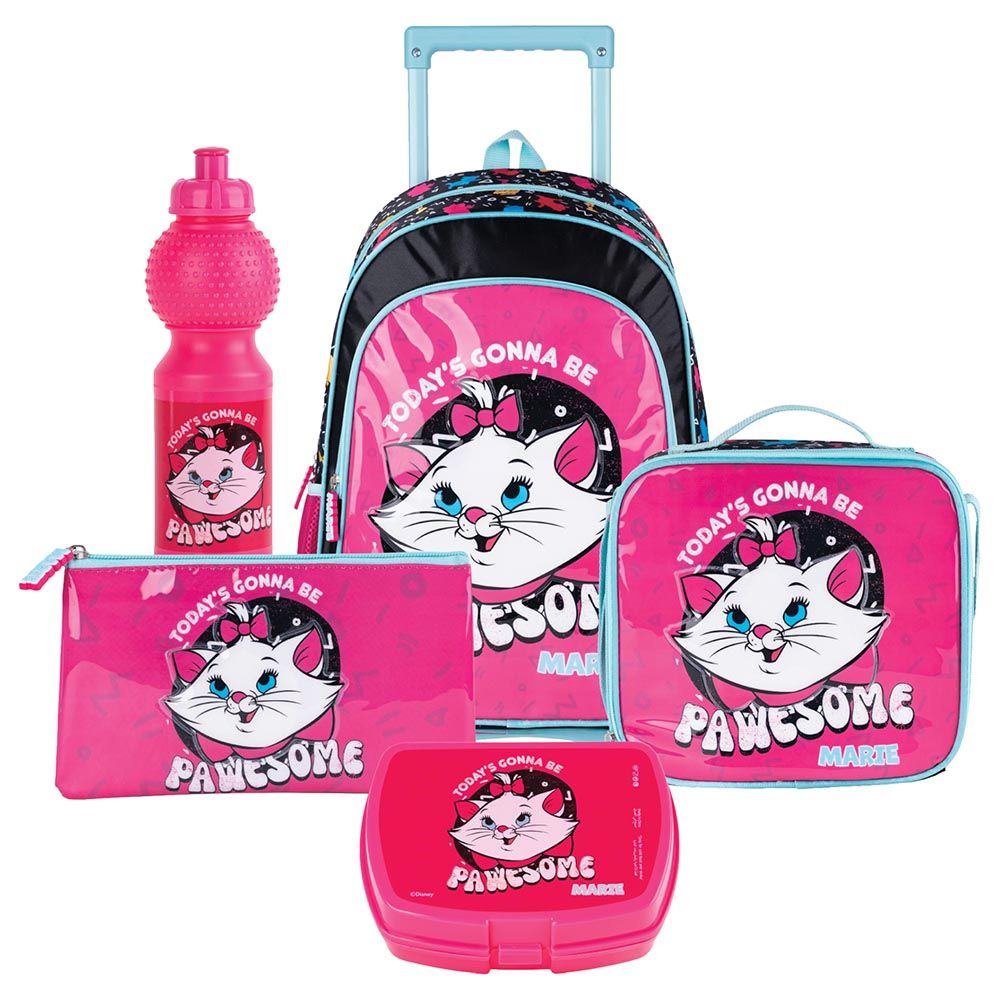 Disney - 5-In-1 Marie Pawesome Trolley Box Set - 18-Inch