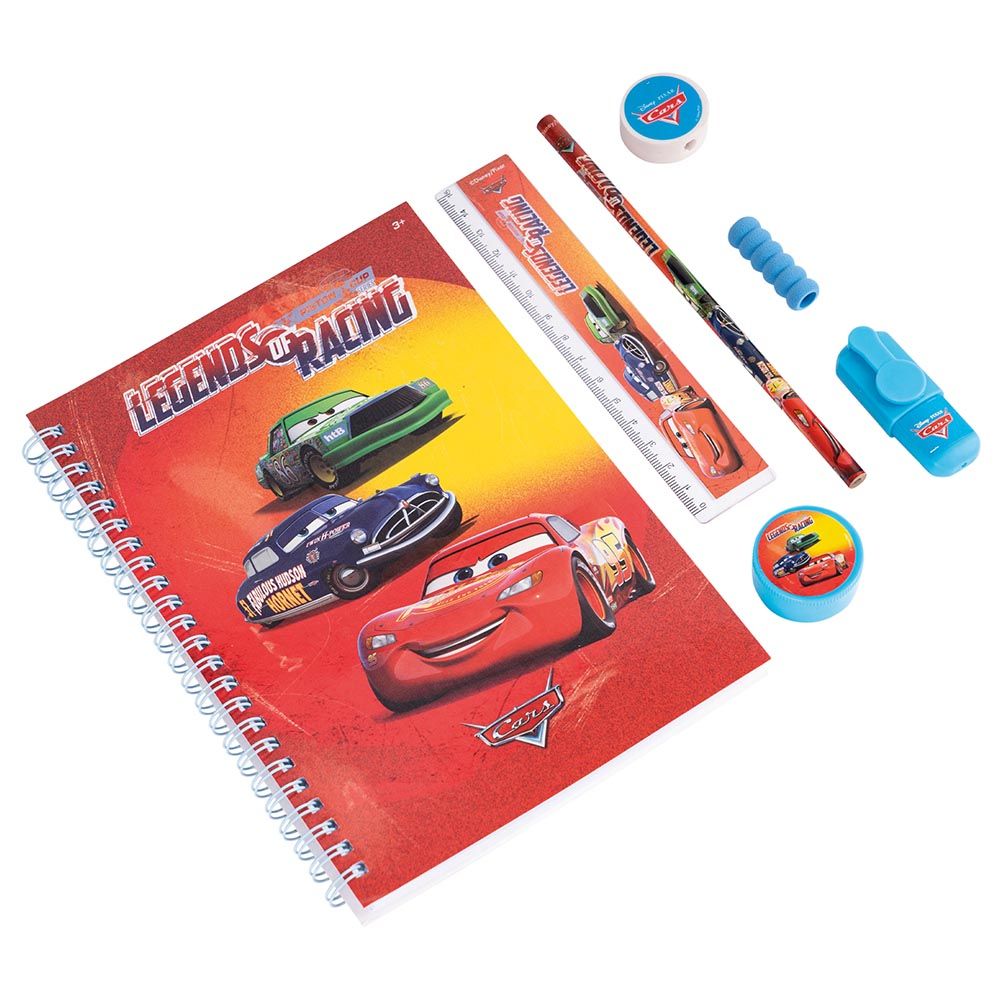 Disney - 6-In-1 Cars Legends Of Racing Trolley Box Set - 16-Inch