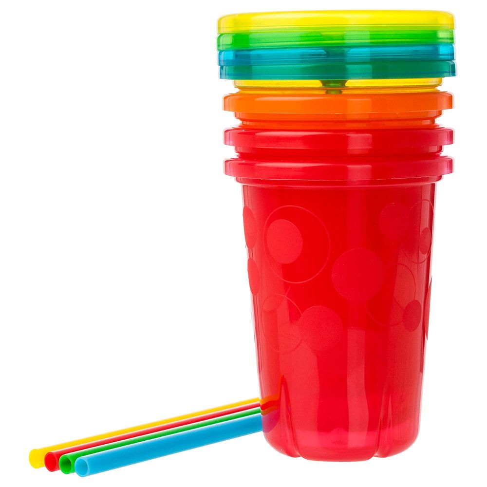 The First Years - Take And Toss Straw Cups & Multi-Pack Feeding Set