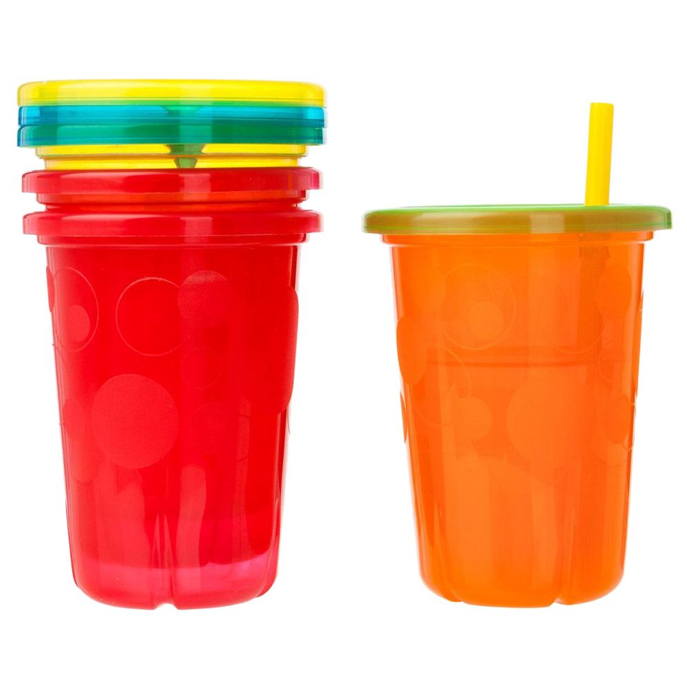 The First Years - Take And Toss Straw Cups & Multi-Pack Feeding Set