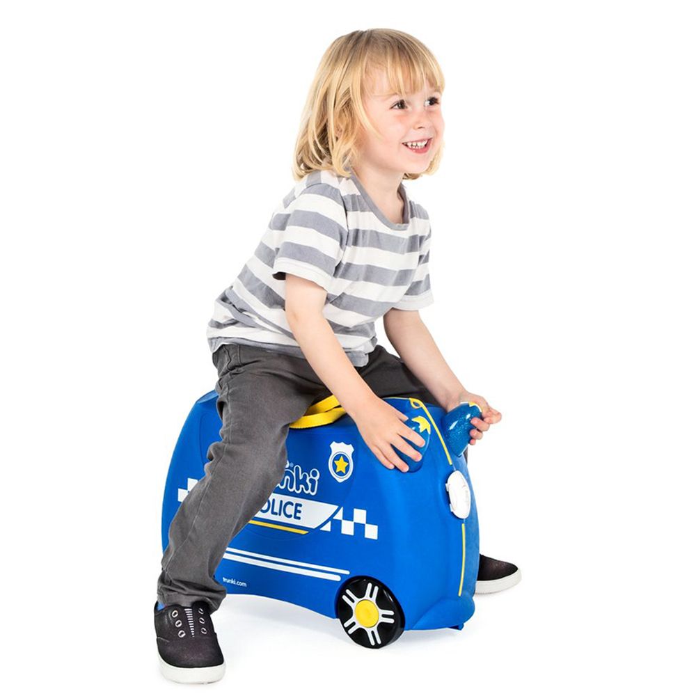 Trunki - Percy Police Car Kids Luggage