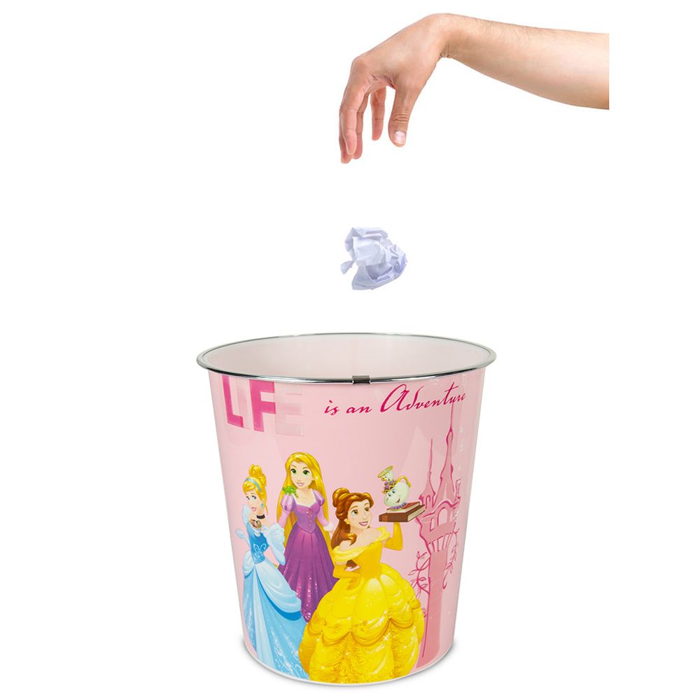 Disney - Princess Compact Waste Basket