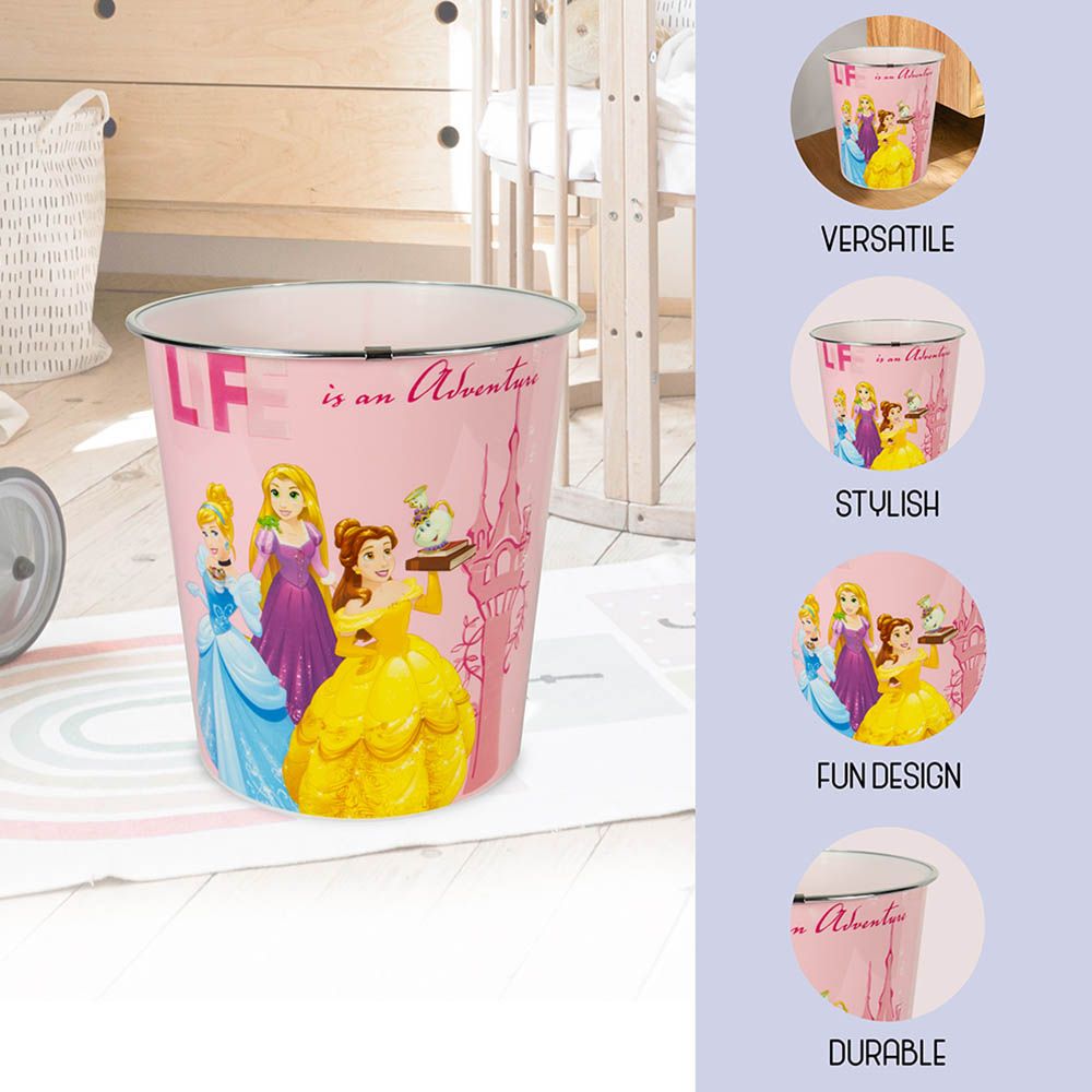 Disney - Princess Compact Waste Basket