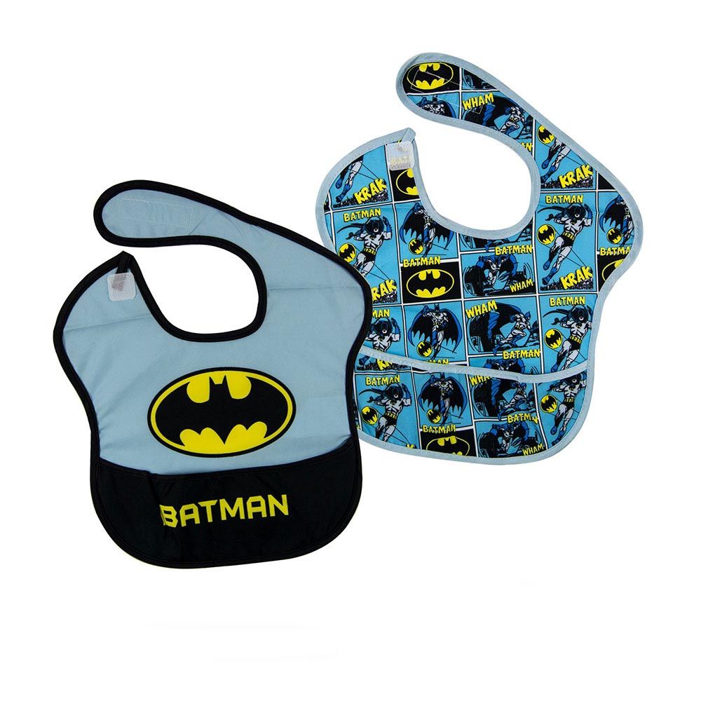 Wb - Batman Bibs - Pack Of 2