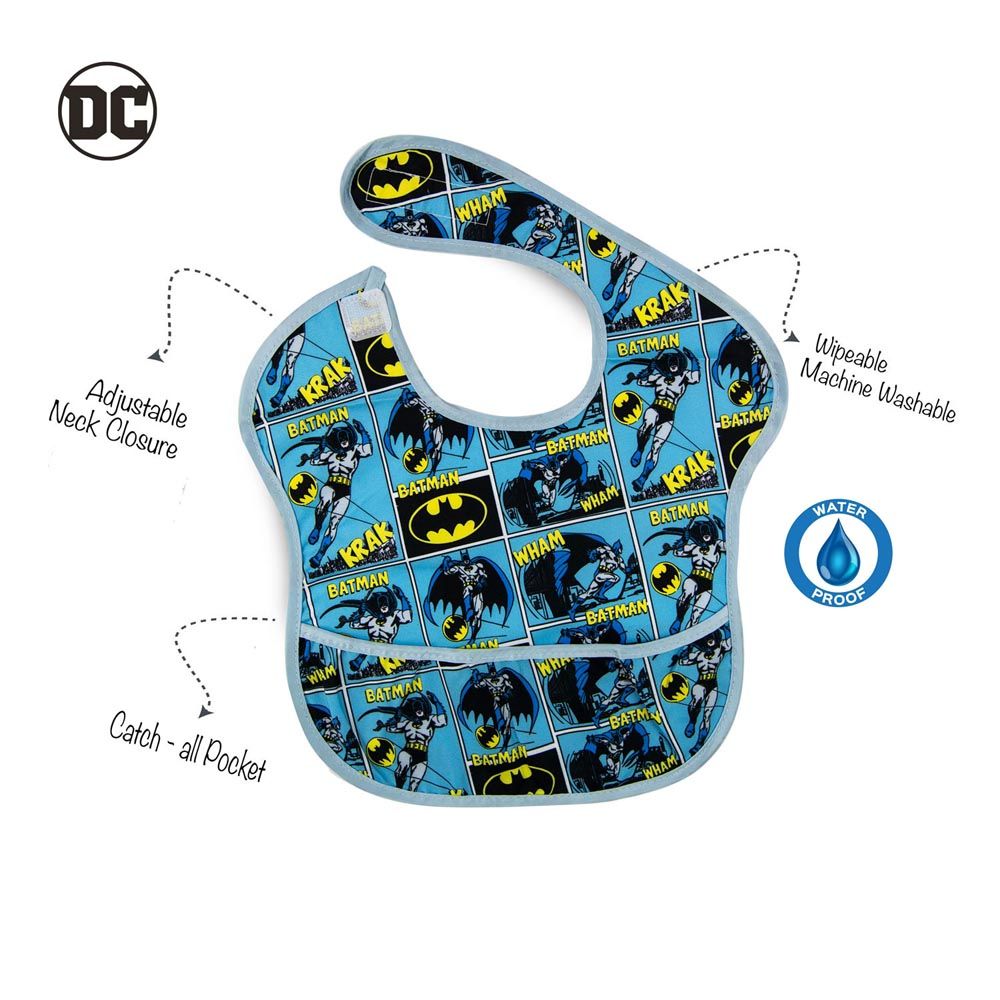 Wb - Batman Bibs - Pack Of 2