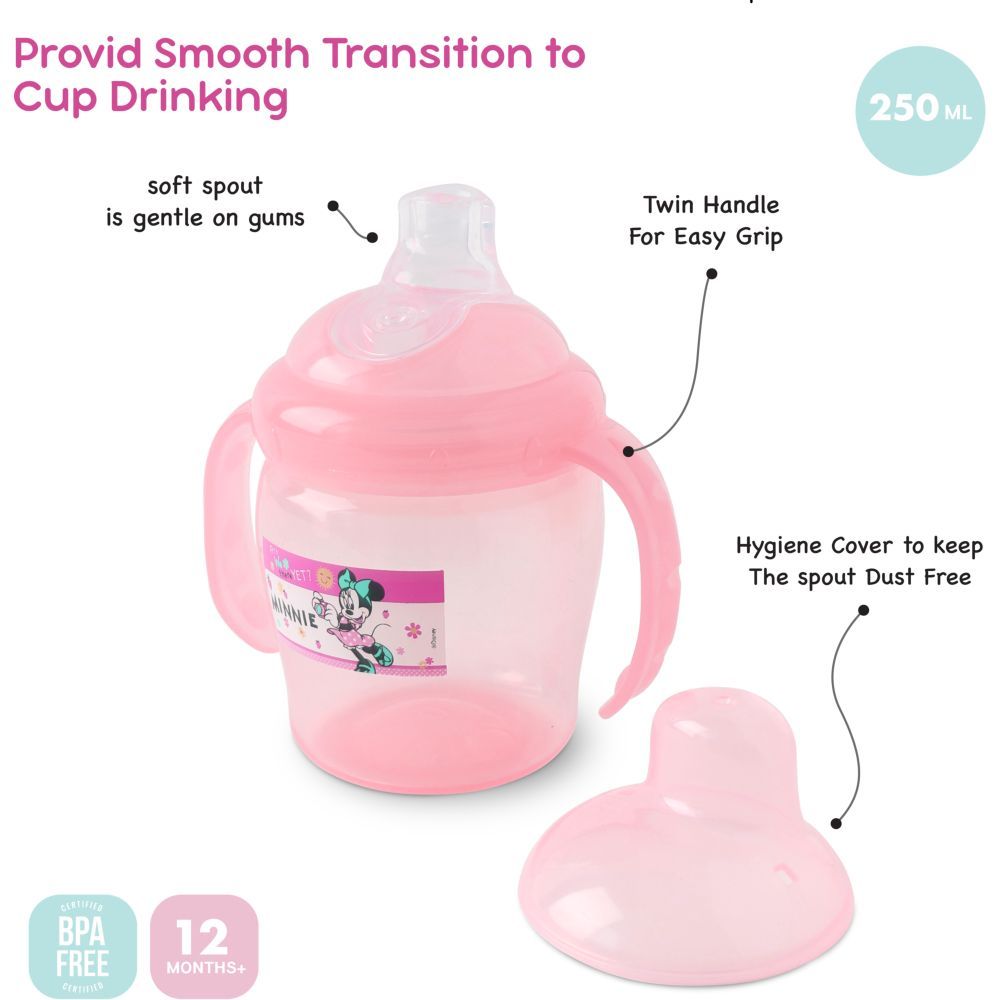 Disney - Baby Spout Cup 225ml - Pink