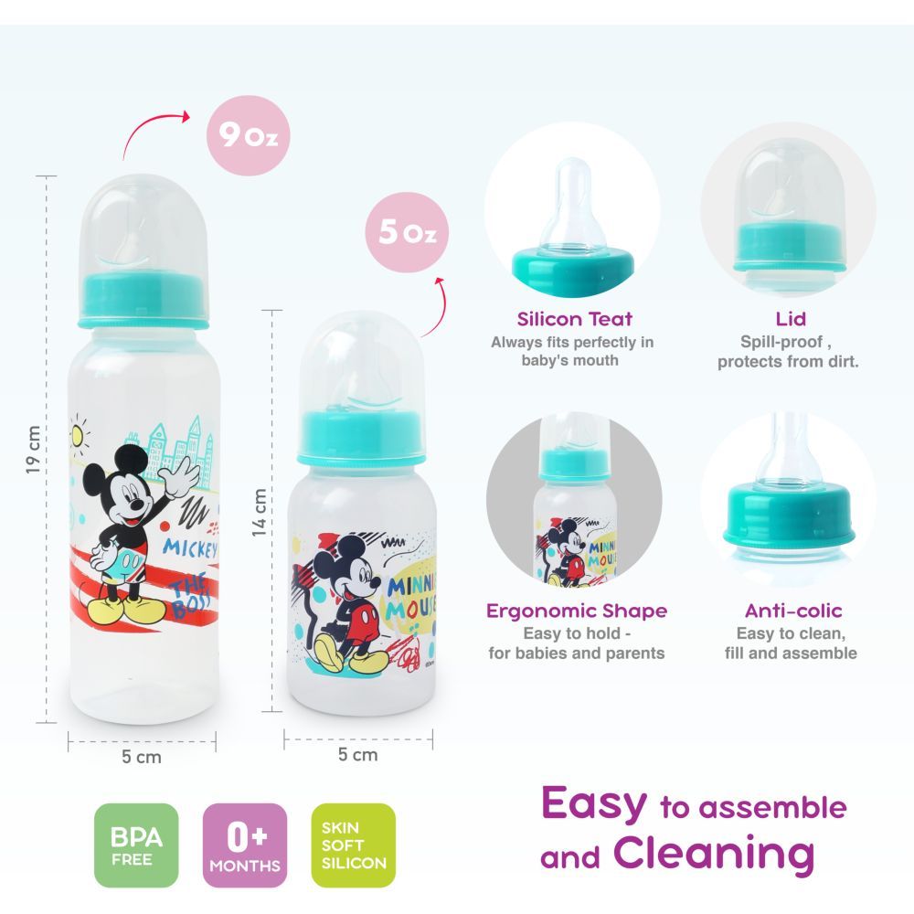 Disney - Mickey Mouse Baby Gift 4pc-Set - Blue