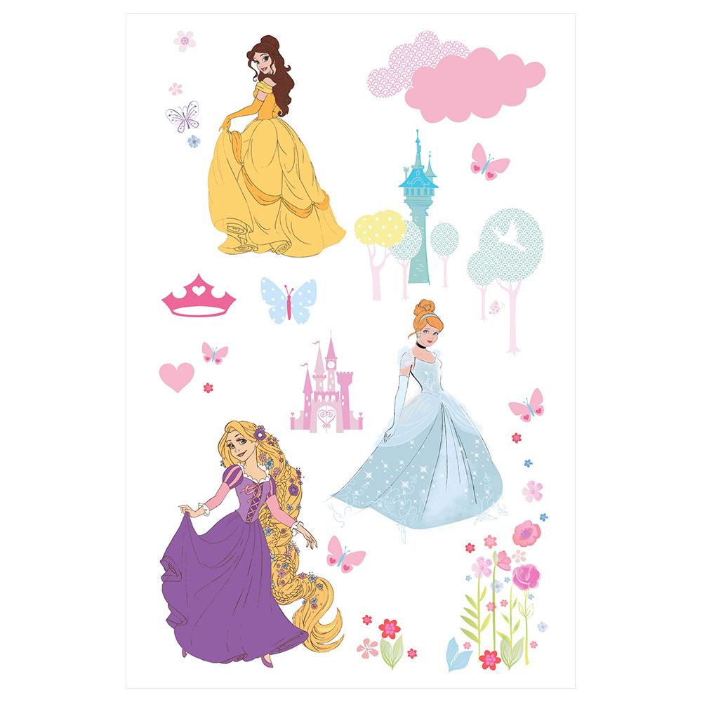 Disney Princess - Wall Decor Removable Art Wall Stickers