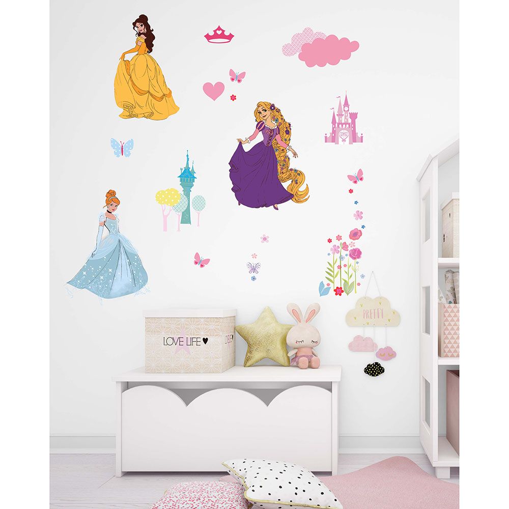 Disney Princess - Wall Decor Removable Art Wall Stickers