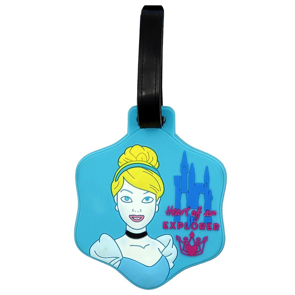 Disney - Princess Luggage Suitcase Backpack Tag - Blue