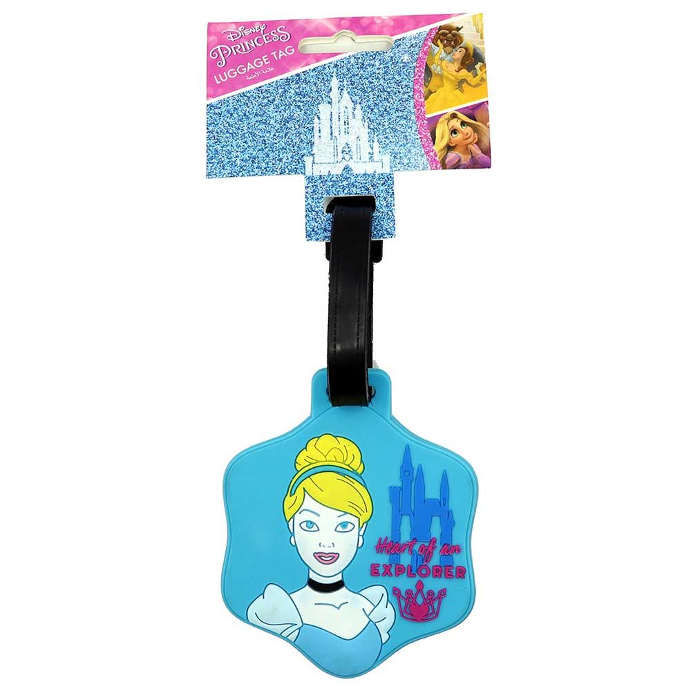 Disney - Princess Luggage Suitcase Backpack Tag - Blue