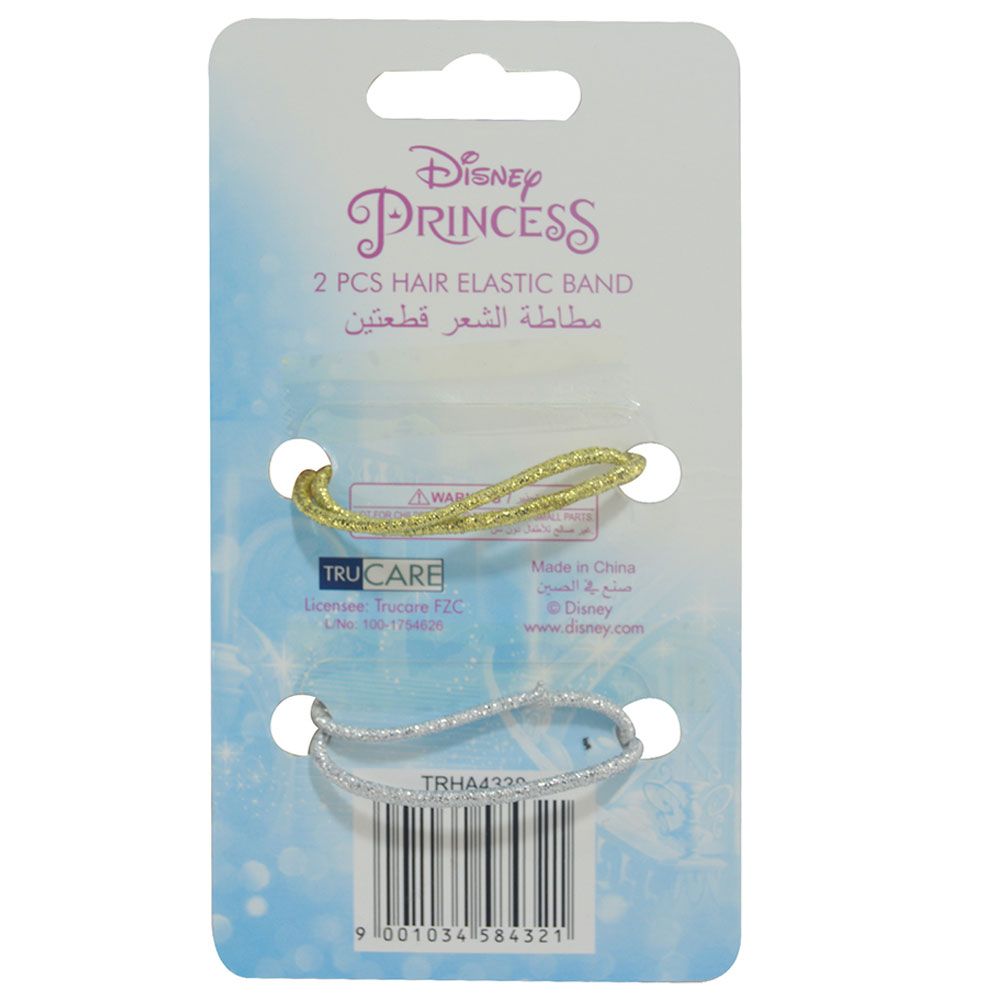 Disney - Princess 2pcs Hair Elastic Band